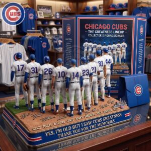 Chicago Cubs The Greatness Lineup Acrylic Plaque