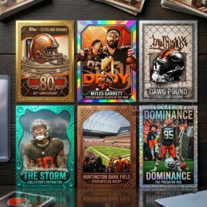 Cleveland Browns 80th Anniversary Ultra Premium Trading Cards