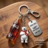 Coca-Cola 140th Anniversary Polar Bear Keychain