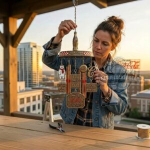 Coca-Cola 140th Anniversary Wind Chime