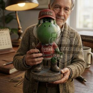 Yoshi x Coca-Cola 140th Anniversary Bobblehead Figure