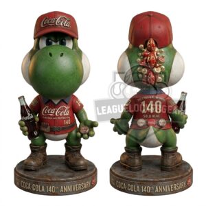 Yoshi x Coca-Cola 140th Anniversary Bobblehead Figure