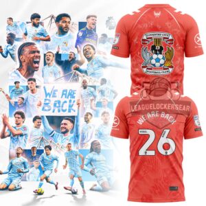 Coventry City We Are Back Signed Football Shirt