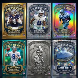 Dallas Cowboys 66th Anniversary Ultra Premium Trading Cards