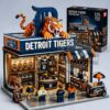 Detroit Tigers 125 Years Heritage Shop Building Blocks Set
