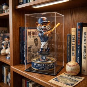 Detroit Tigers 125th Anniversary 1901 - 2026 Car Dashboard Bobblehead