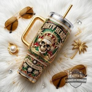 Dirty Heads Golden Reggae Crown Edition Island Royalty 40oz Tumbler