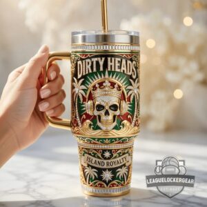 Dirty Heads Golden Reggae Crown Edition Island Royalty 40oz Tumbler