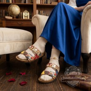 Disney Beauty and the Beast Sandals With Charms