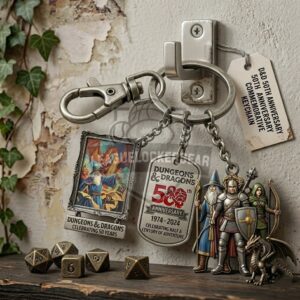 Dungeons & Dragons 50th Anniversary Commemorative Keychain