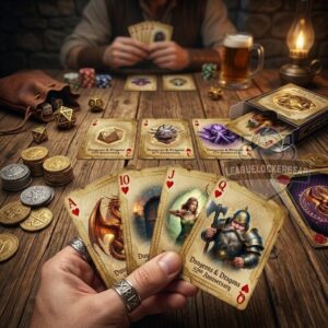 Dungeons & Dragons 52nd Anniversary 1974-2026 Playing Cards