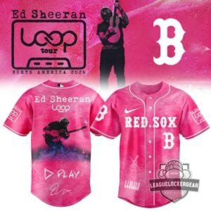 Ed Sheeran Loop Tour North America 2026 All Team MLB Baseball Jersey