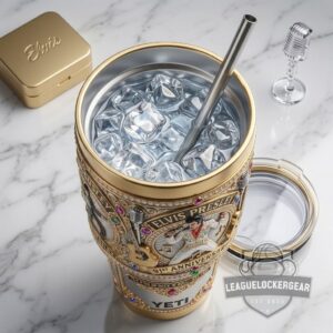 Elvis Presley 91st Anniversary The King Of Rock 'N' Roll Tumbler