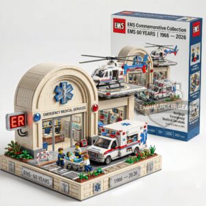 EMS 60 Years Anniversary Lego Set