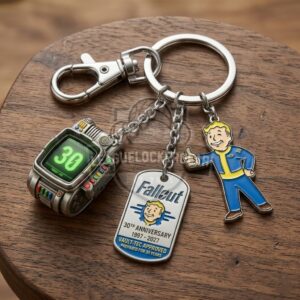 Fallout 30th Anniversary 1997-2027 Keychain