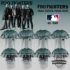 All Team Foo Fighters Take Cover Tour 2026 Baseball Jersey