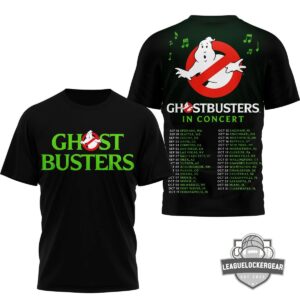 Ghostbusters In Concert Tour Dates T-Shirt