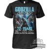 Godzilla 72 Years Thank You For The Memories Signatures T-Shirt