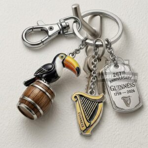 Guinness 267th Anniversary Keychain