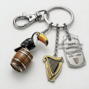 Guinness 267th Anniversary Keychain