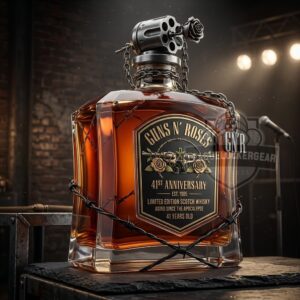 Guns N' Roses 41st Anniversary Whisky Decanter