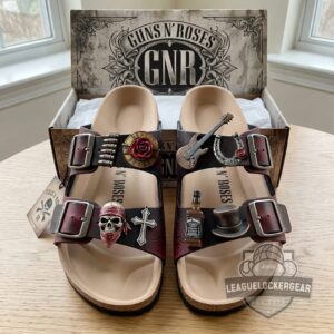 Guns N' Roses Custom Ornaments Slide Sandals
