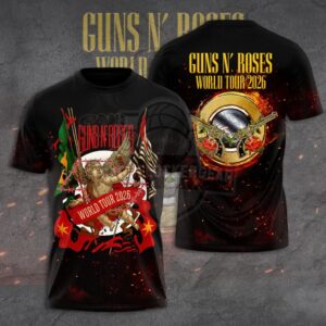 Guns N' Roses World Tour 2026 T-Shirt