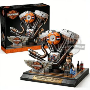 Harley-Davidson 123rd Anniversary Since 1903 Brick Set