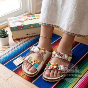 Hello Kitty Cinco De Mayo Sandals With Charms