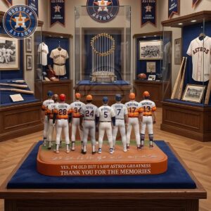Houston Astros Legends I Saw Astros Greatness Thank You For The Memories Acrylic Plaque