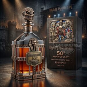 Iron Maiden 50th Anniversary Whisky Decanter