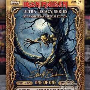 Iron Maiden 50th Anniversary Trading Cards