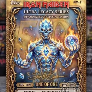 Iron Maiden 50th Anniversary Trading Cards