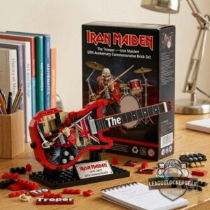 Iron Maiden The Trooper 50th Anniversary 1975-2025 Commemorative Brick Set