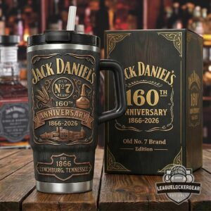 Jack Daniel's 160th Anniversary 1866-2026 Old No. 7 Brand Tumbler