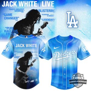 Jack White Live MLB All Team Baseball Jersey