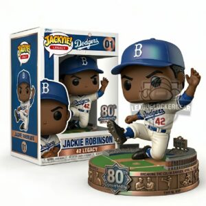 Jackie Robinson Dodgers 80th Anniversary Legacy Funko Pop Figure