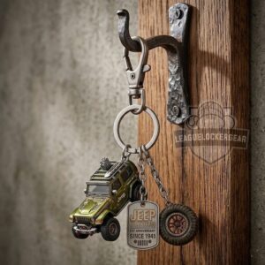 Jeep 85th Anniversary Keychain Set