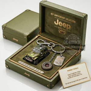 Jeep 85th Anniversary Keychain Set