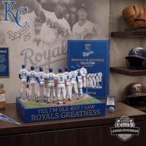 Kansas City Royals Yes I'm Old But I Saw Greatness Acrylic Plaque