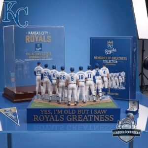 Kansas City Royals Yes I'm Old But I Saw Greatness Acrylic Plaque