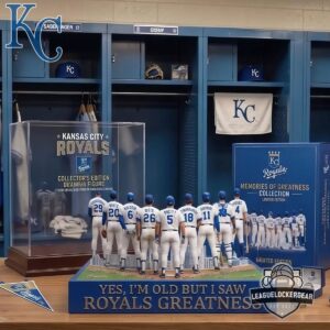 Kansas City Royals Yes I'm Old But I Saw Greatness Acrylic Plaque