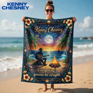Kenny Chesney No Shoes Nation Beach Towel