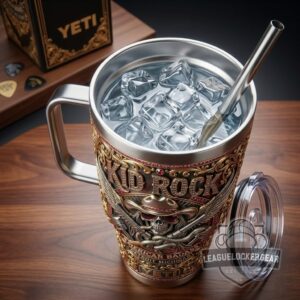 Kid Rock American Badass Detroit Michigan 40oz Tumbler