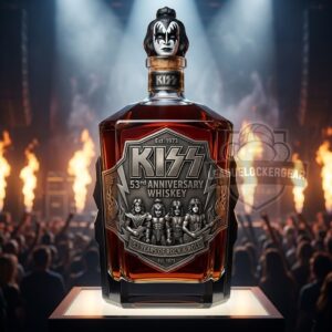KISS 53rd Anniversary Whiskey Decanter