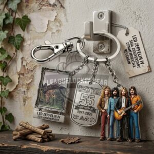 Led Zeppelin IV 55th Anniversary Keychain
