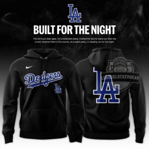 Los Angeles Dodgers 2026 Fashion Black Out Hoodie