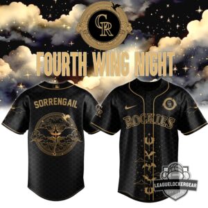 MLB Fourth Wing Night Sorrengail Baseball Jersey