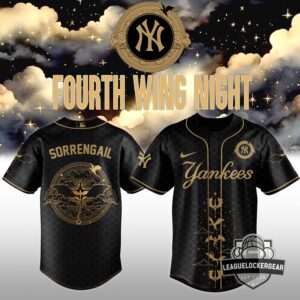 MLB Fourth Wing Night Sorrengail Baseball Jersey