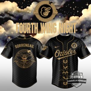 MLB Fourth Wing Night Sorrengail Baseball Jersey